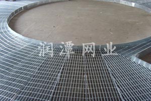 應(yīng)用于電廠的異形鋼格柵踏步板