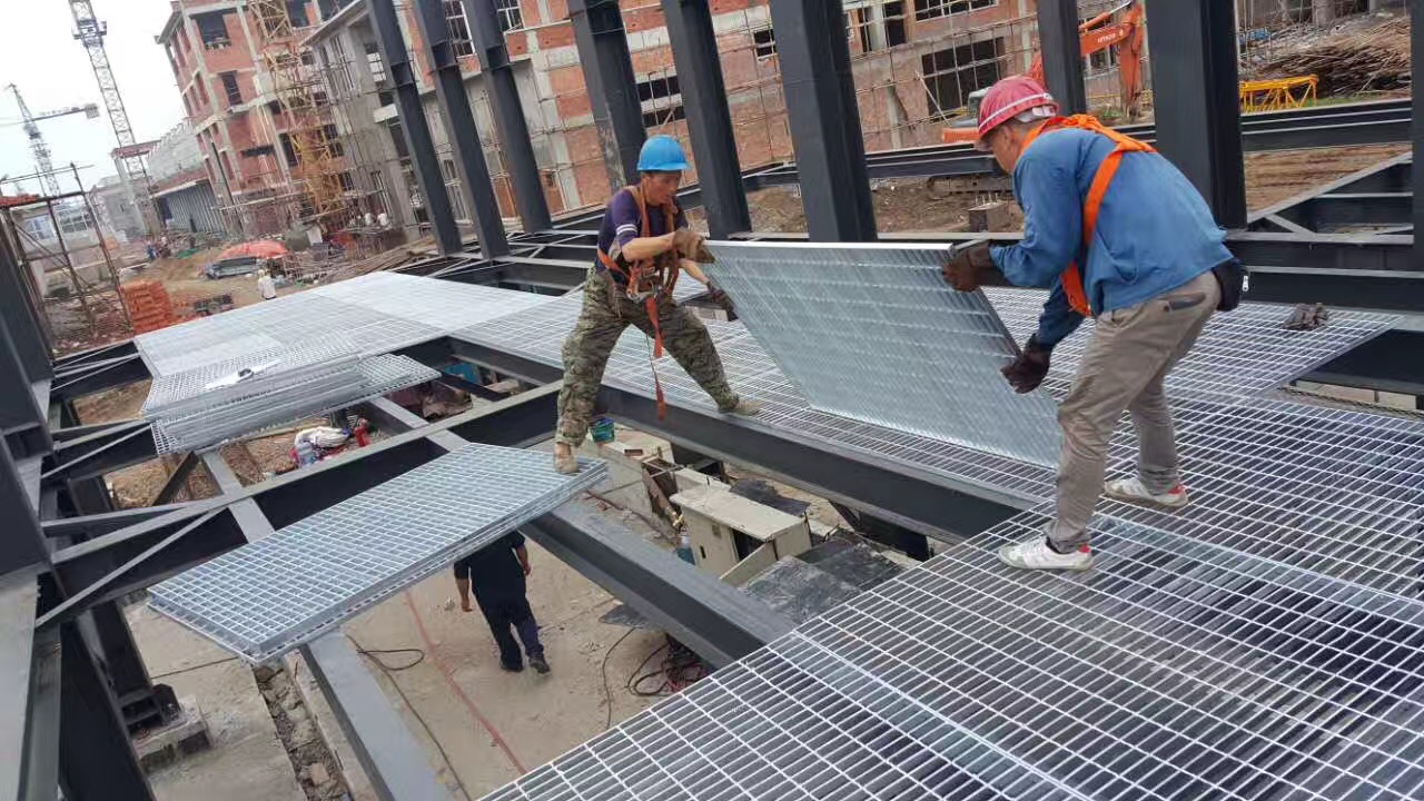 電廠鋼格板安裝