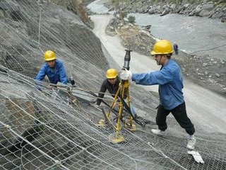 布魯克網(wǎng)（鈦克網(wǎng)）施工現(xiàn)場